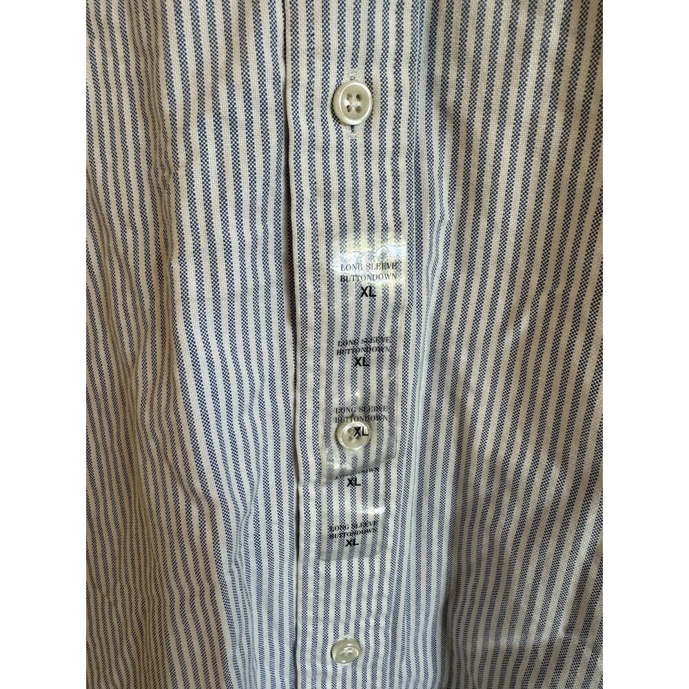 NWT Ralph Lauren Oxford Blue/white Classic Button Down Polo Long Sleeve $98 XL - Picture 2 of 10